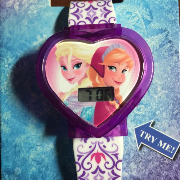 Princess Pink NWT Frozen Anna Purple Disney/'s Girls Slippers Frozen Blue Heart